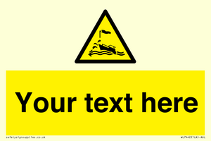 Custom Warning wind over tide conditions